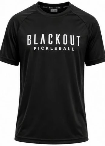 Black Holographic Men's Crew Tee - angle 1 of 8